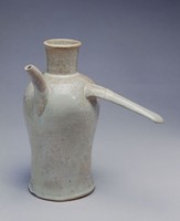 藏品(長沙窯淡青釉單柄把壺)的圖片