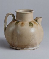 藏品(長沙窯青釉褐綠彩短頸注子)的圖片
