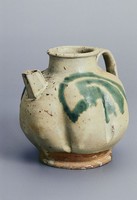 藏品(長沙窯青釉綠彩短頸注子)的圖片