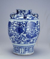 藏品(青花六耳梅瓶)的圖片