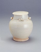 藏品(青白瓷四繫蓋罐)的圖片