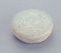 藏品(青白瓷飛鳳紋圓盒)的圖片