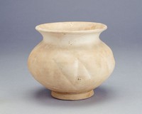 藏品(白釉罐)的圖片