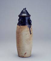 藏品(黑釉四耳蓋罐)的圖片