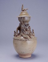 藏品(青釉蟠龍瓶)的圖片