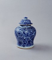 藏品(青花飛鳳紋蓋罐)的圖片