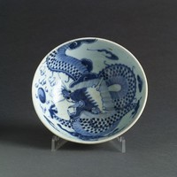 藏品(青花龍紋碗)的圖片