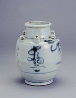 藏品(青花四耳壺)的圖片
