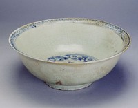 藏品(青花花卉紋大碗)的圖片