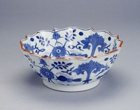 藏品(青花花卉紋碗)的圖片