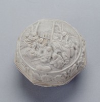 藏品(雕瓷印盒)的圖片