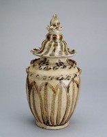 藏品(青白釉褐彩蓋罐)的圖片