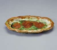 藏品(三彩長盤)的圖片