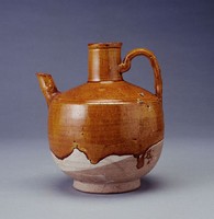 藏品(黃褐釉水注)的圖片