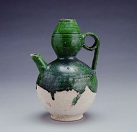 藏品(綠釉葫蘆形水注)的圖片