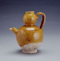 藏品(黃釉葫蘆形水注)的圖片