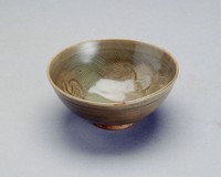 藏品(青釉鳥紋碗)的圖片