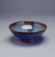 藏品(藍釉紫斑碗)的圖片