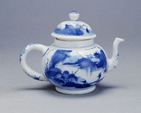 藏品(青花茶壺)的圖片