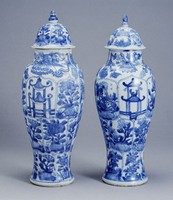 藏品(青花蓋瓶)的圖片