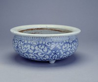 藏品(青花三足爐(大))的圖片