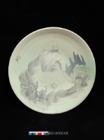 藏品(荷花大圓盤)的圖片