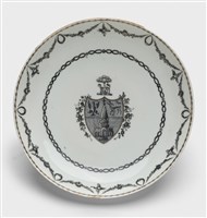 藏品(粉彩瓷盤)的圖片