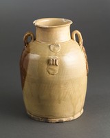 藏品(長沙窯褐斑貼花葡萄紋水注)的圖片