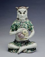 藏品(五彩伏羲像)的圖片