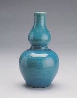藏品(孔雀藍葫蘆瓶)的圖片