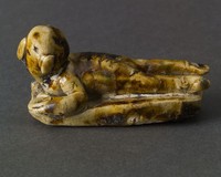 藏品(長沙窯臥人玩具)的圖片