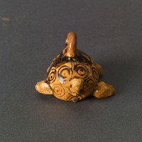 藏品(長沙窯龜形附環玩具)的圖片