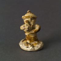 藏品(長沙窯人抱鳥玩具)的圖片