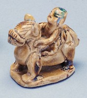 藏品(長沙窯人騎馬玩具)的圖片