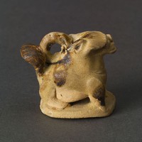 藏品(長沙窯獅形附環玩具)的圖片