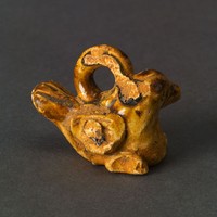 藏品(長沙窯獸形附環玩具)的圖片