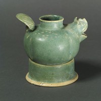 藏品(長沙窯綠彩獸尊)的圖片