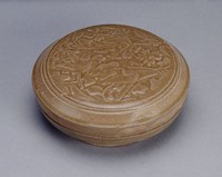藏品(青瓷花鳥紋蓋盒)的圖片