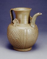 藏品(青瓷刻花雙繫水注)的圖片