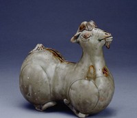藏品(青瓷褐斑羊形器)的圖片