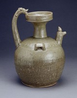 藏品(青瓷龍把雞首壺)的圖片