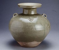 藏品(青瓷盤口雙繫壺)的圖片