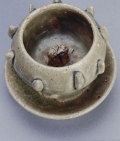 藏品(青瓷鳥紋油燈)的圖片