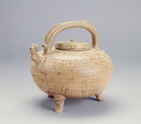 藏品(青釉提樑盉)的圖片