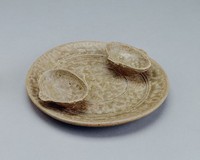 藏品(青瓷耳杯套盤)的圖片