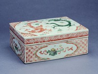 藏品(五彩雙龍長方盒)的圖片