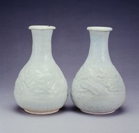 藏品(影青印花瓶)的圖片