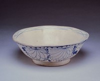 藏品(花卉紋青花大碗)的圖片