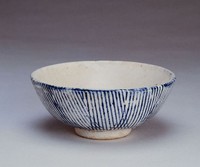 藏品(星形線紋青花碗)的圖片