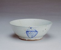 藏品(雙鳥紋青花碗)的圖片